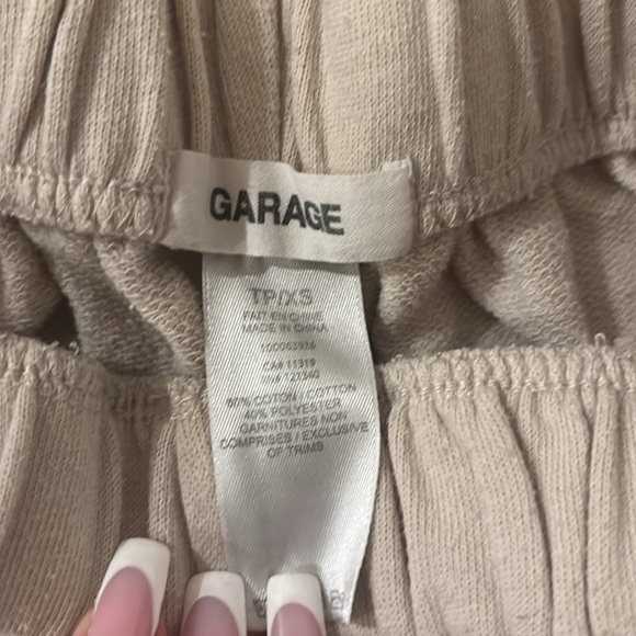 Garage Tan Sweat Fleece Malibu California Shorts. - Picture 2 of 8